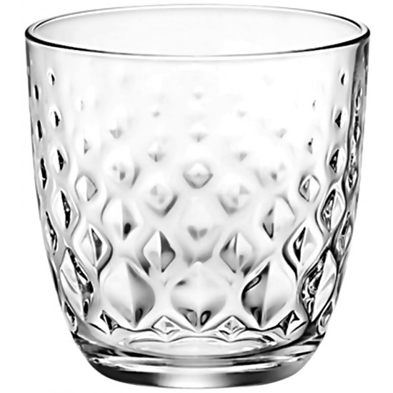 Jogo 6 Copos 296ml Whisky Baixo Acqua Glit Bormioli Rocco